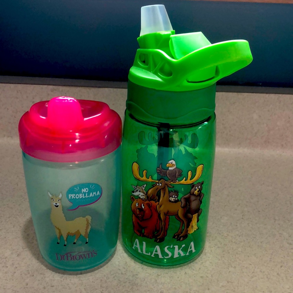 2 kids bottles